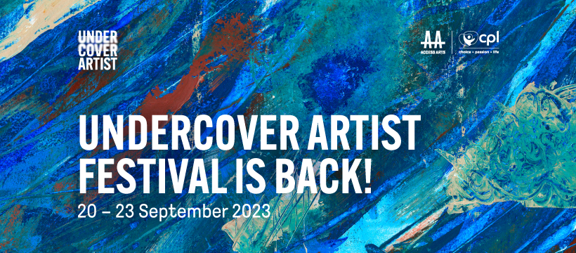 An image tile that says "Undercover Artist Festival is Back"